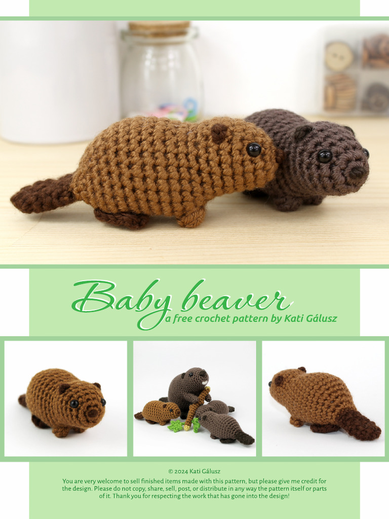 Kagu - Beaver | PDF | Crochet | Figured Fabrics
