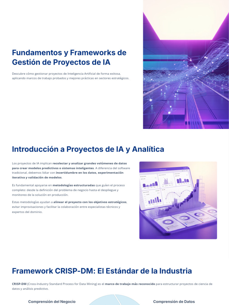 Fundamentos y Frameworks de Proyectos de Ia | PDF | Inteligencia ...