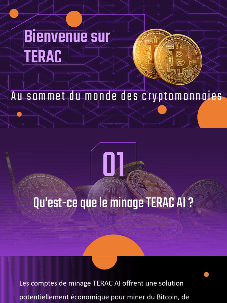TERAC French | PDF | Crytomonnaies | Intelligence artificielle