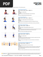 Cervical Stretching Exercise Guide | PDF | Anatomical Terms Of Motion ...
