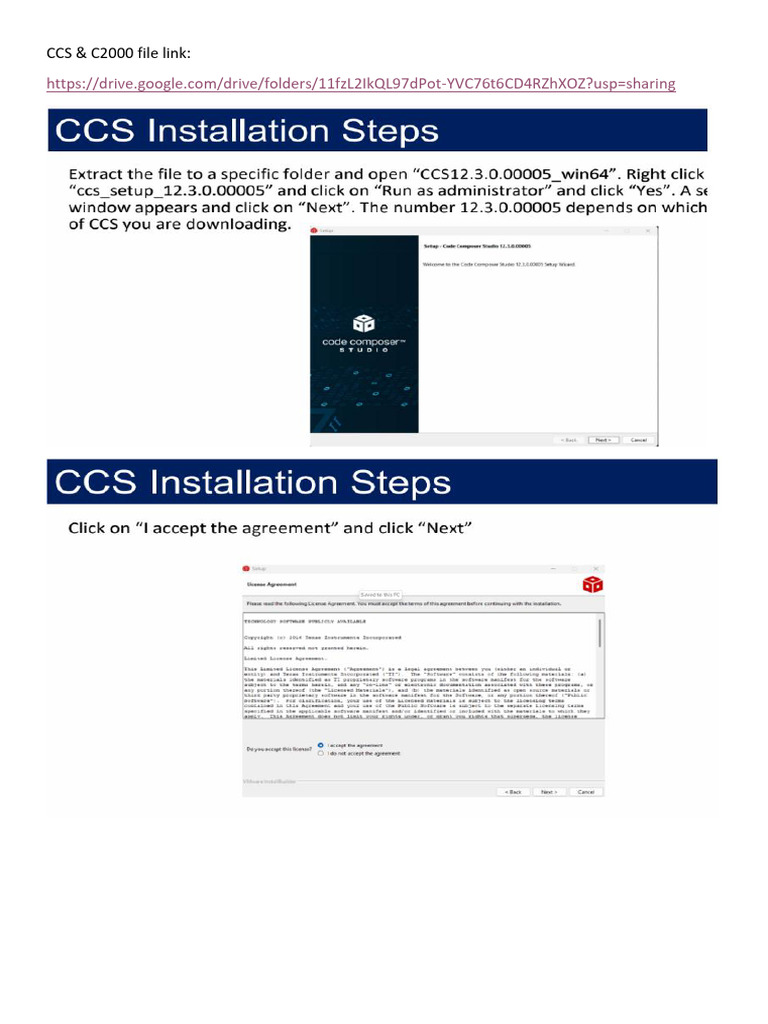 1773162439 CCS & C2000 Installation Procedure | PDF