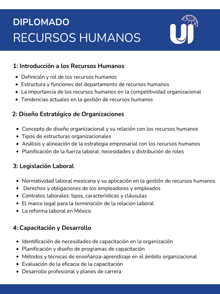 Recursos Humanos | PDF | Gestión de recursos humanos | Derecho laboral