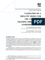 Validation of a Didactic Model for the Analysis of Teaching Objectives in EE