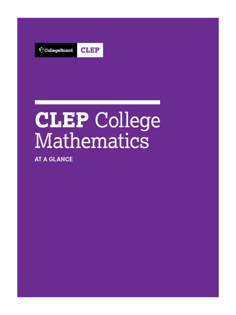 College Mathematics Fact Sheet | PDF | Set (Mathematics) | Mathematics