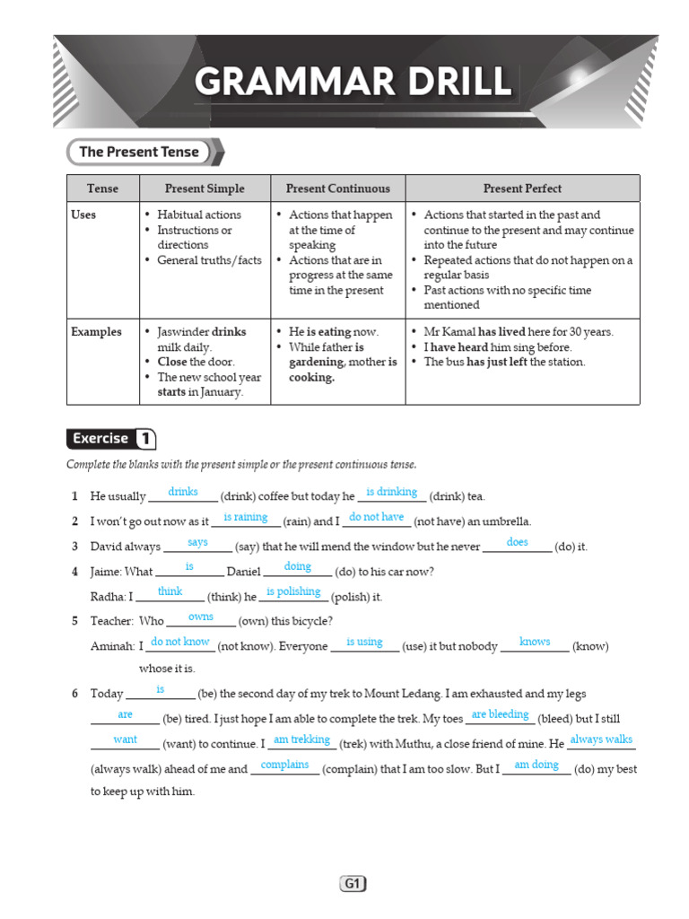 English Form 4 (Answers) | PDF | Communication