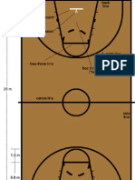 Basket Ball Court Dimensions International