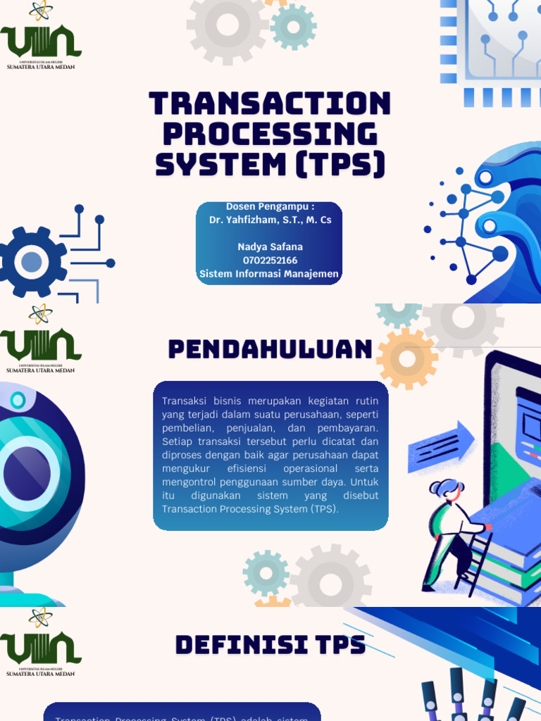 Transaction Processing System (TPS) | PDF