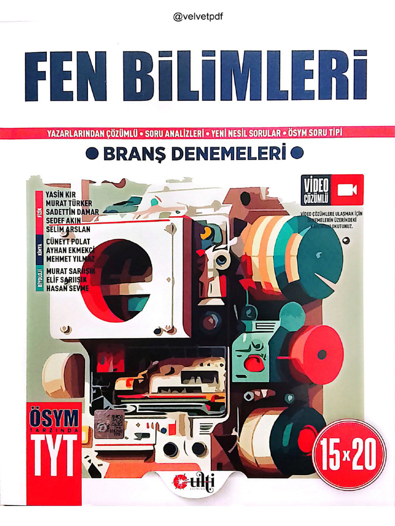 @Velvetpdf 2026 Ulti TYT Fen Branş Denemeleri | PDF