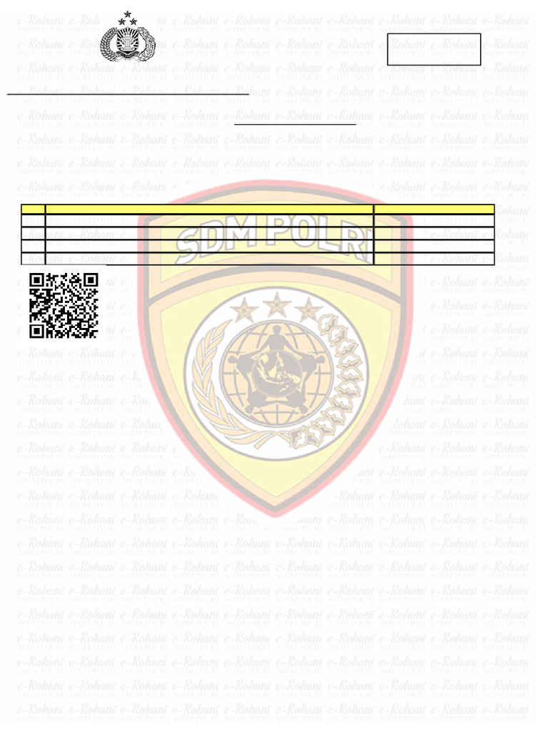 Hasil Test E-rohani 84040286 | PDF