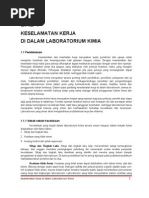 Download BAB 1 Keselamatan Kerja Di Lab by yuliati_sipahutar SN103209294 doc pdf