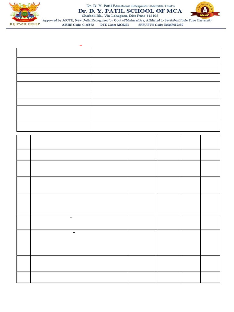 Progress Sheet - Development | PDF