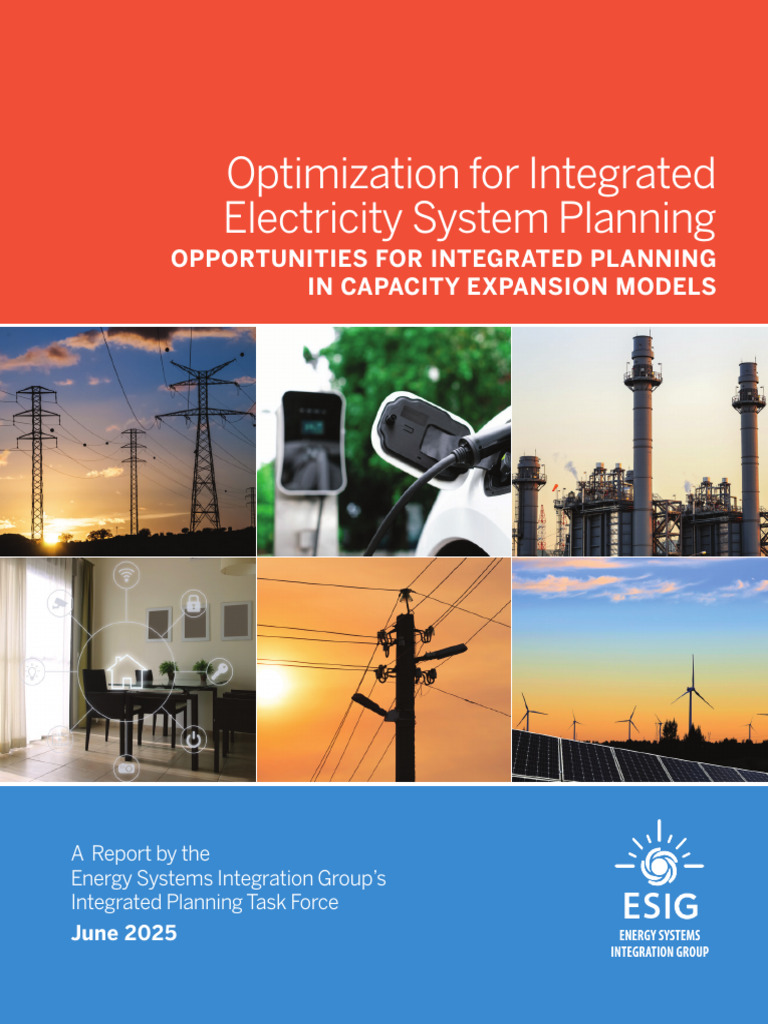 ESIG Optimization-Capacity-Expansion-report-2025 | PDF | Electric Power ...
