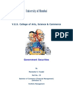 V.E.S. College of Arts, Science & Commerce: Government Securities