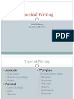 Practical Writing