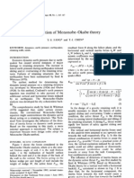 Modification of Mononobe-Okabe Theory