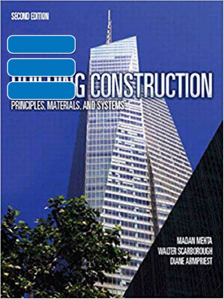 Download Ebook Building Construction: Principles, Materials, Systems ...