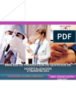 Analisis de Produccion de Servicios de Hospitalizacion: Ii Trimestre 2011