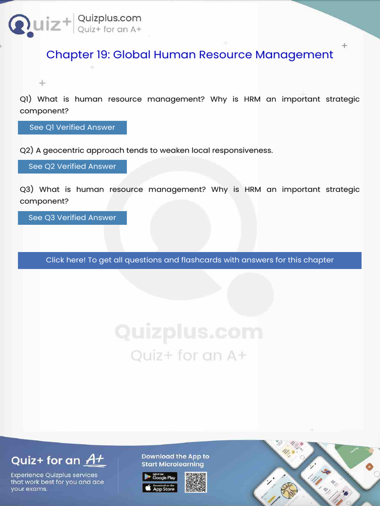 What is Human Resource Management Why is Hrm an Important Strategic ...