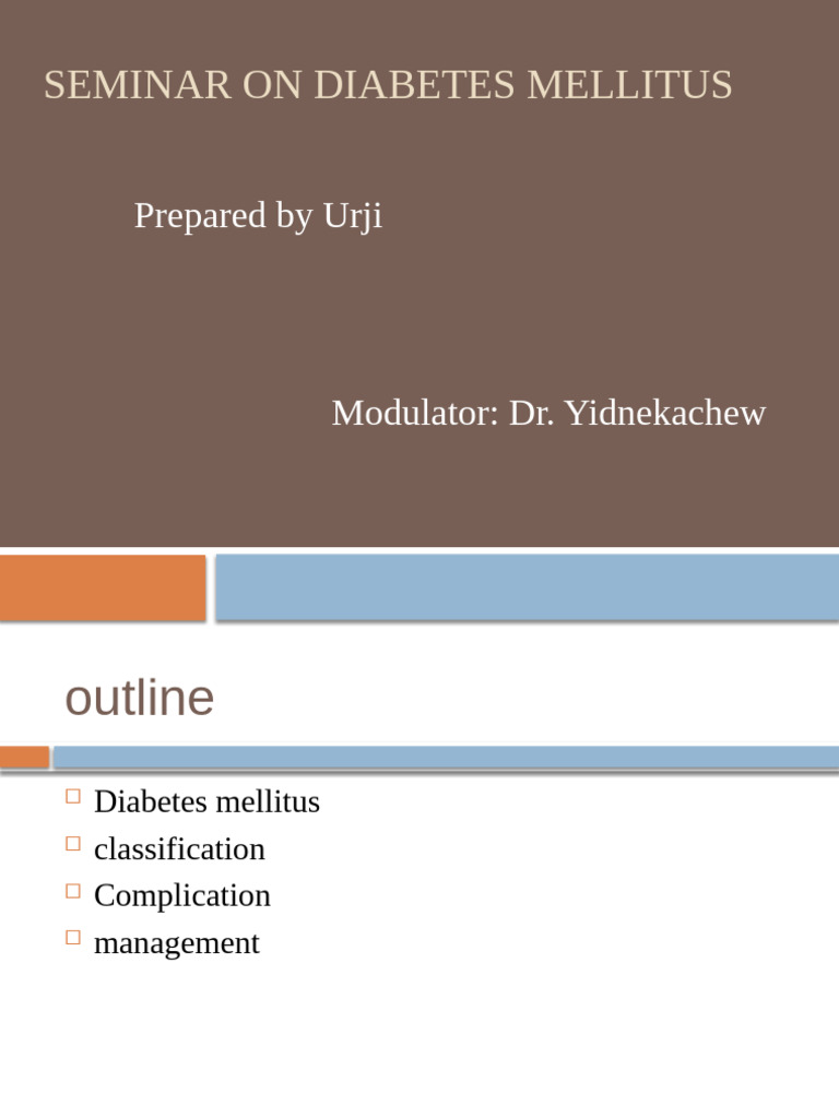 DM by Urji | PDF | Diabetes | Prediabetes