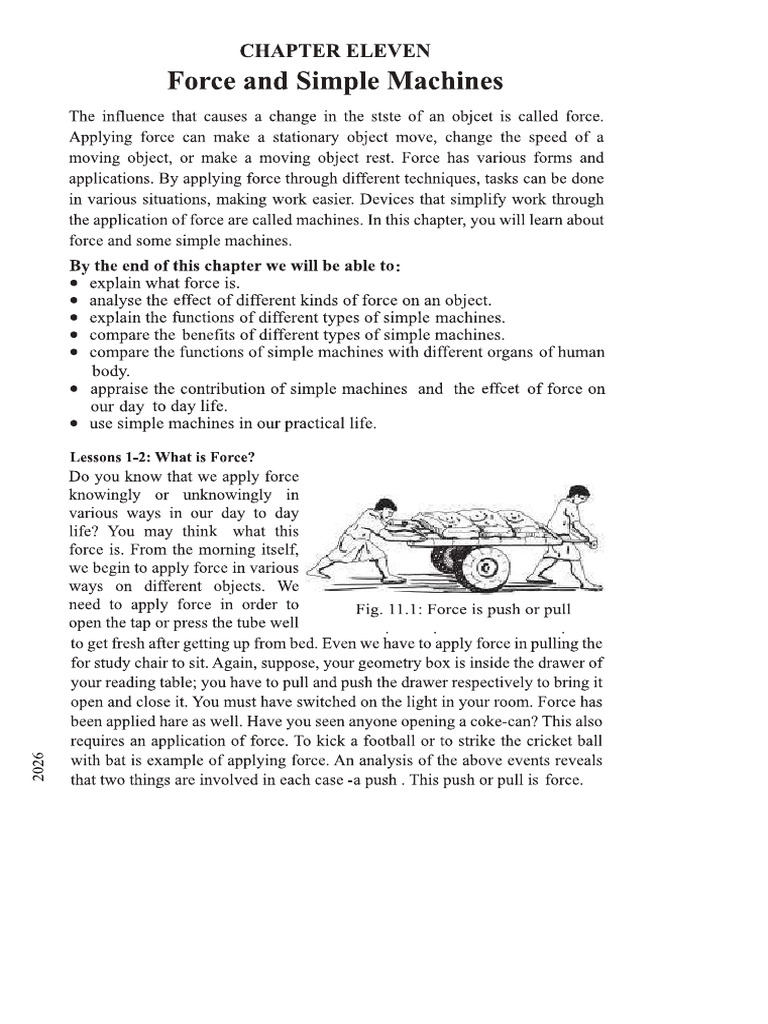 Science Chapter 11 | PDF