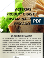 Bacterias Productoras de Histamina