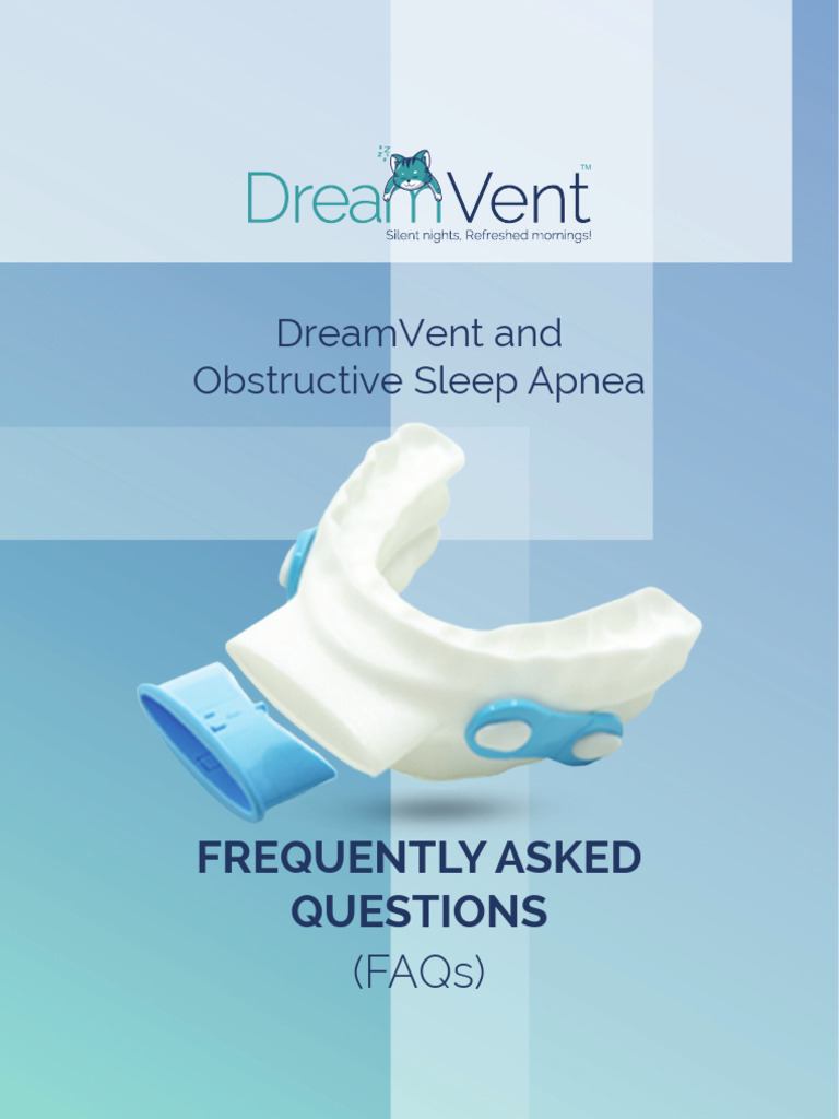 DV-FAQ (4) | PDF | Snoring | Sleep Apnea