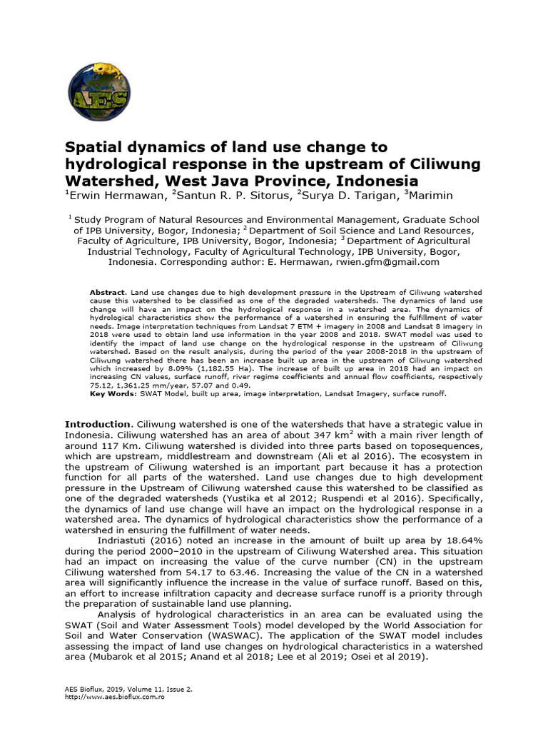 2019.122-132 | PDF | Drainage Basin | Surface Runoff