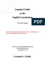 Layman's Guide To The English Constitution