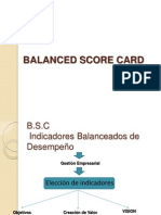 Balanced Score Card
