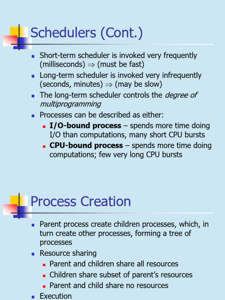 Chap3 Process Extended | PDF | Process (Computing) | Scheduling (Computing)