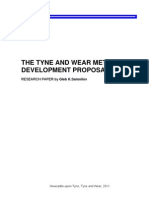 Gleb K.Samoilov "The TYNE and WEAR METRO Development Proposal - 2011"