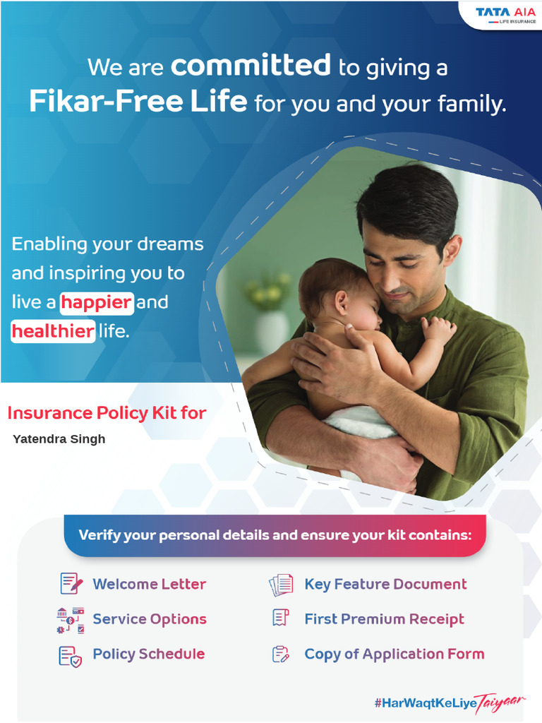 Policy Document 1 | PDF | Insurance | Life Insurance
