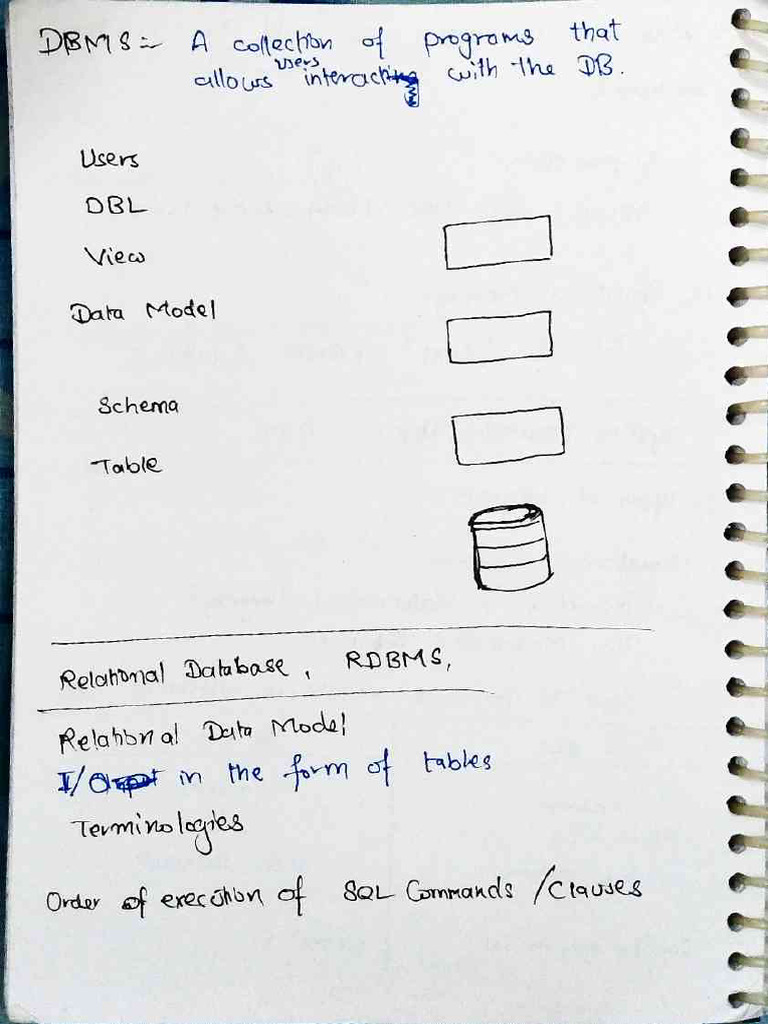 DBMS Notes | PDF