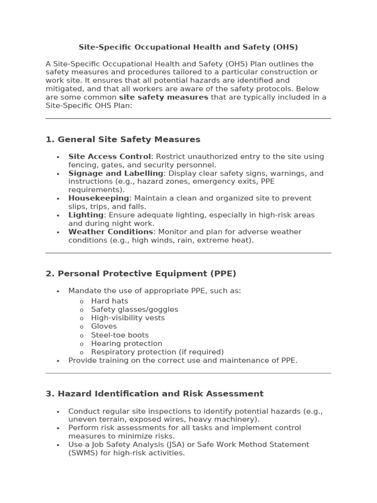 1 | PDF | Occupational Safety And Health | Safety