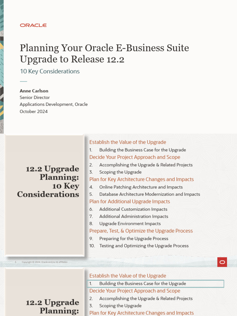 S1109453GC10 Planning Your EBS | PDF | Cloud Computing | Oracle Corporation