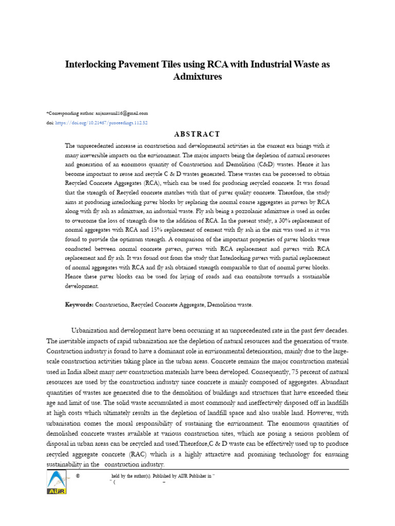 112-Chapter Manuscript-1300-1-10-20210411 | PDF | Concrete ...