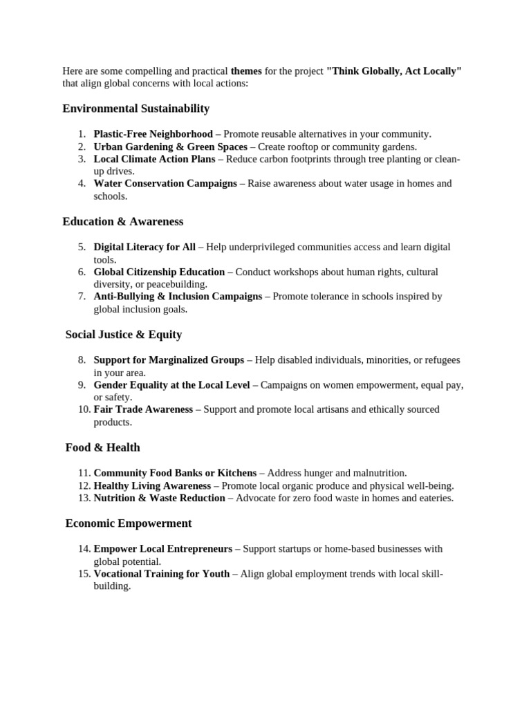 Suggested Themes IFS 25 | PDF