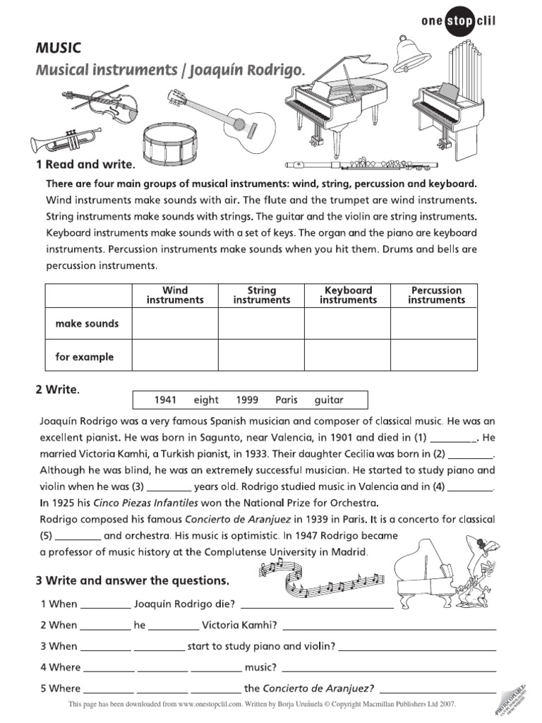 Music Musical Instruments | PDF | Musical Instruments | Performing Arts