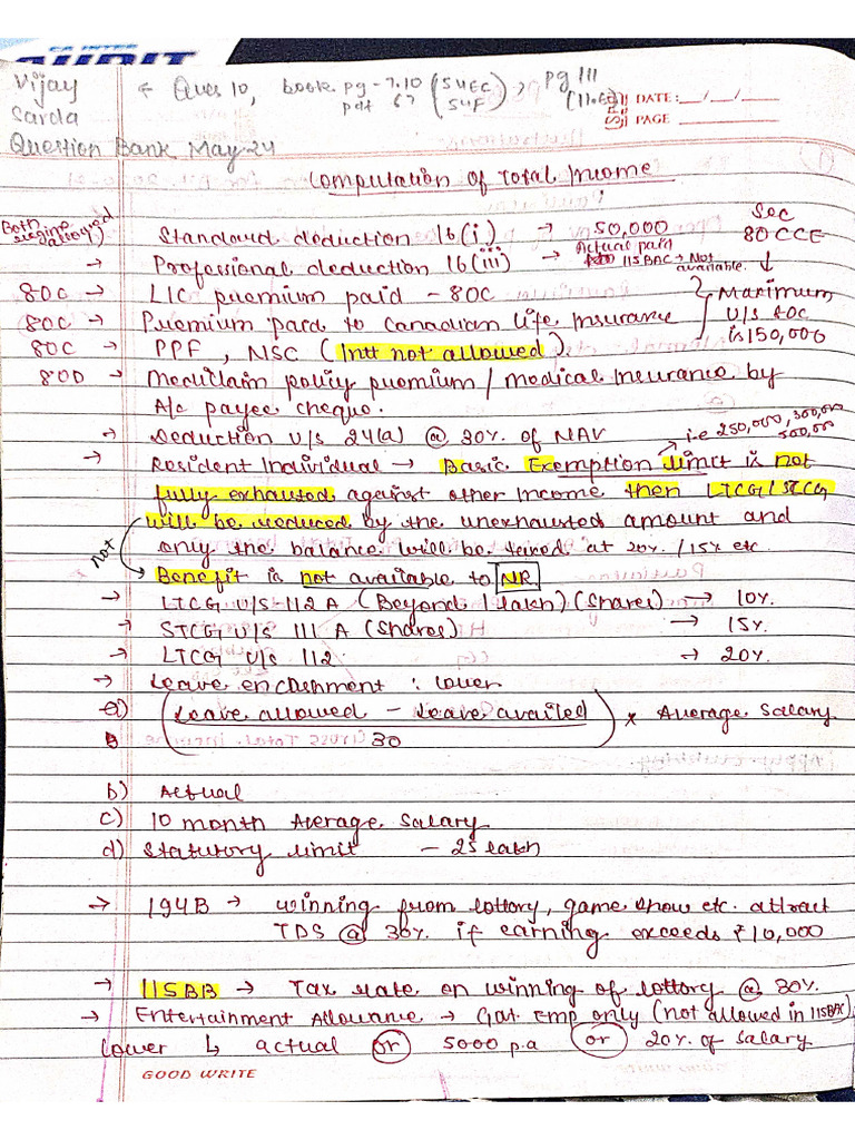 DT notes | PDF