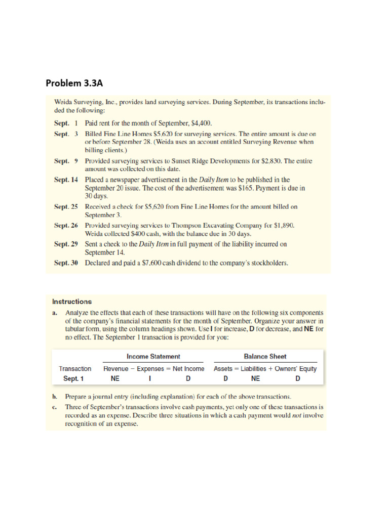 Classroom Example 8 | PDF | Debits And Credits | Business Economics