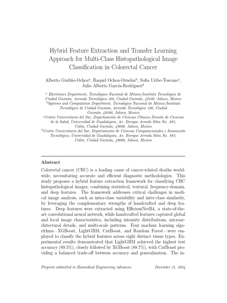 2025_Hybrid Feature Extraction and Transfer Learning | PDF | Machine ...