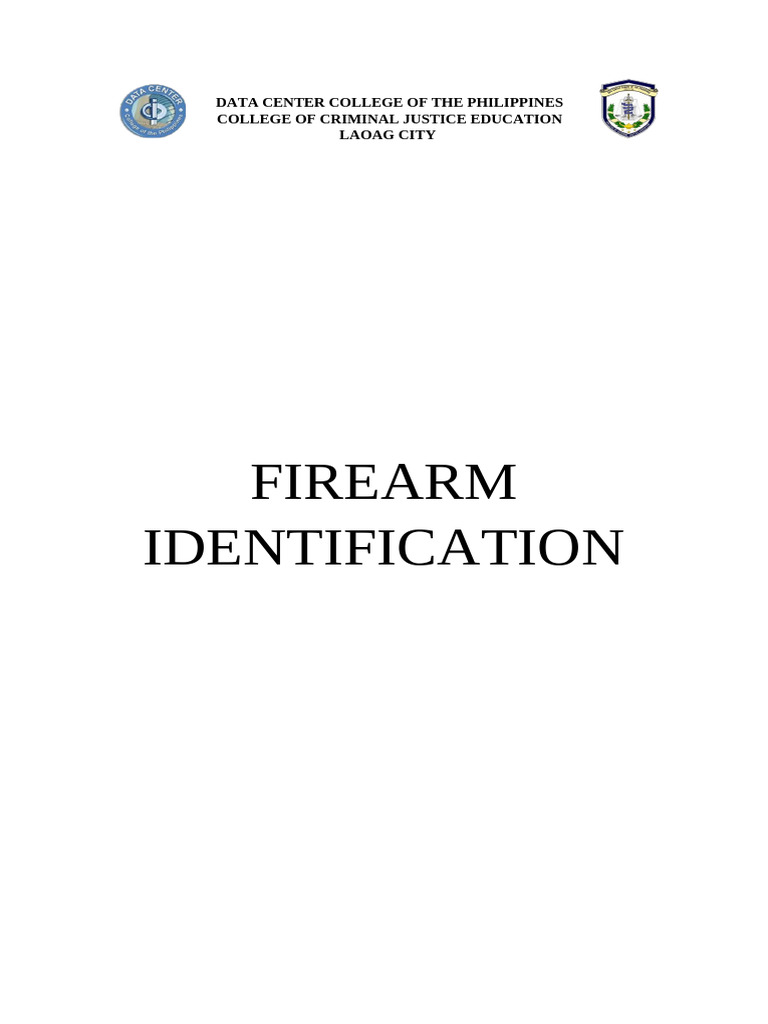 Firearm Identification | PDF | Bullet | Firearms