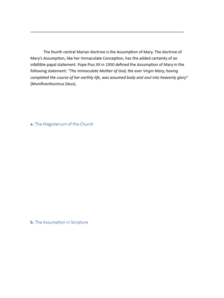 NOTES5 | PDF | Catholic Theology And Doctrine | Systematic Theology