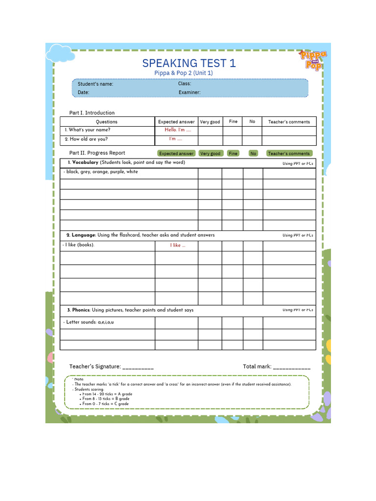 PP2 Unit 1 | PDF