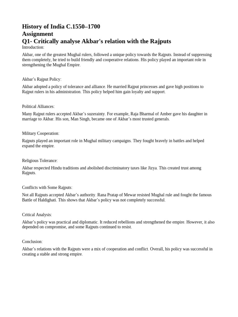 Akbar Rajput Assignment-3 | PDF