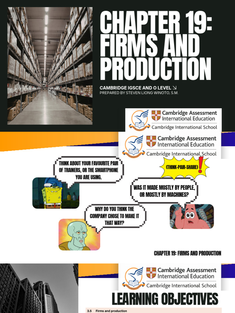Chapter 19 Firms and Production | PDF | Interest | Labour Economics