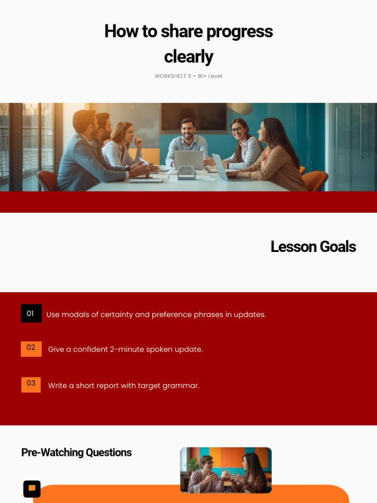 How to Share Progress Clearly- 7-Step Structure for Effective Updates ...
