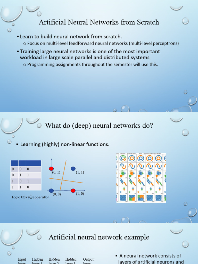 Artificial Neural Networks From Scratch | PDF | Machine Learning ...