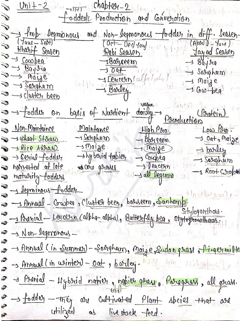 Fodder | PDF