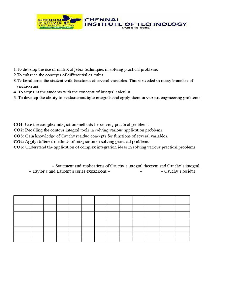 Unit 5 Complex Integration HW Notes | PDF